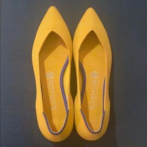 Marigold yellow Rothy’s